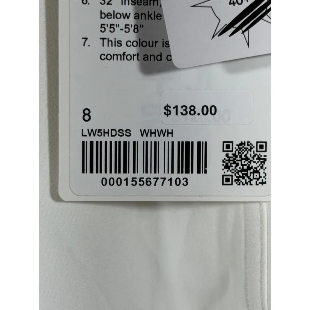 Lululemon clothing - White 2