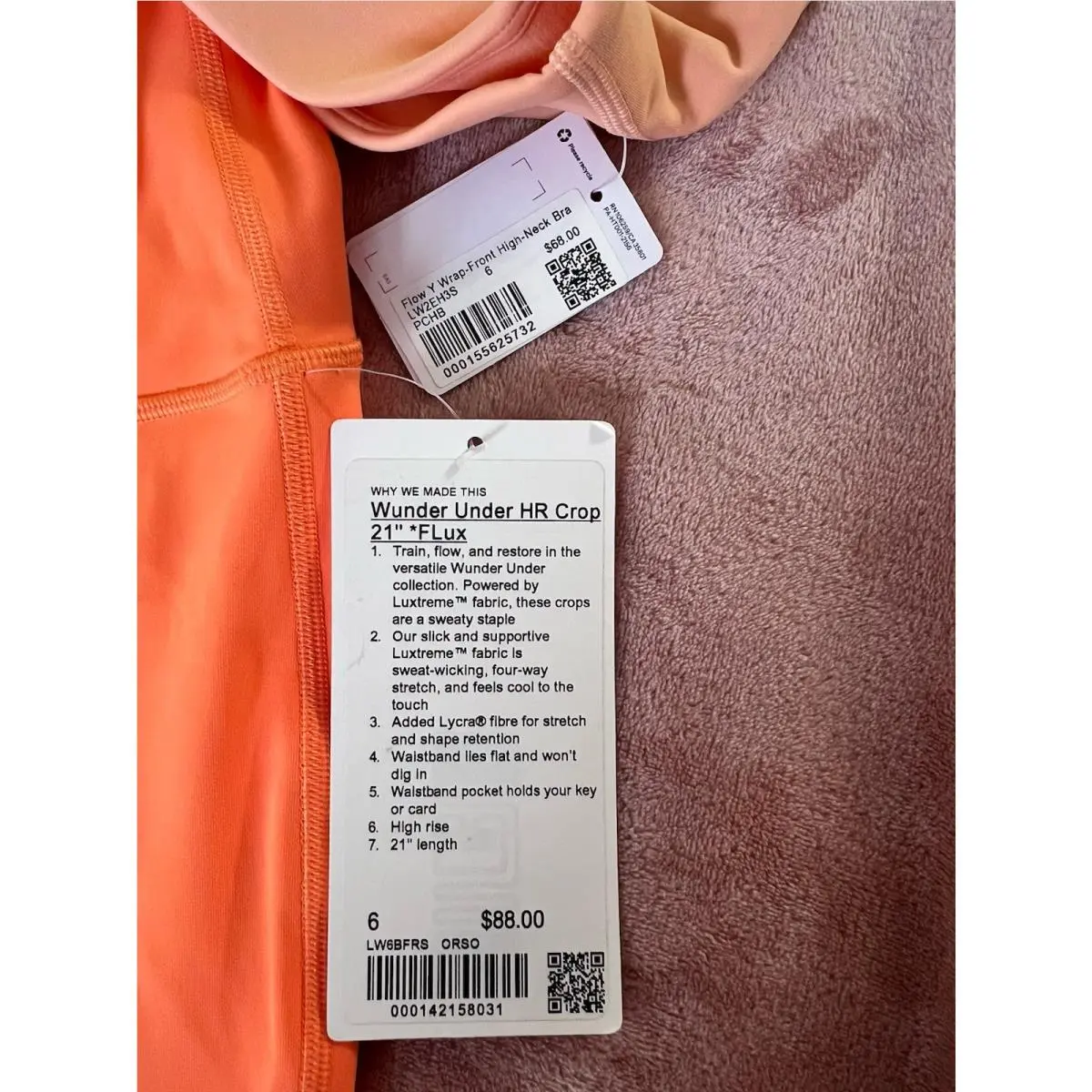 Lululemon clothing - Orange 0