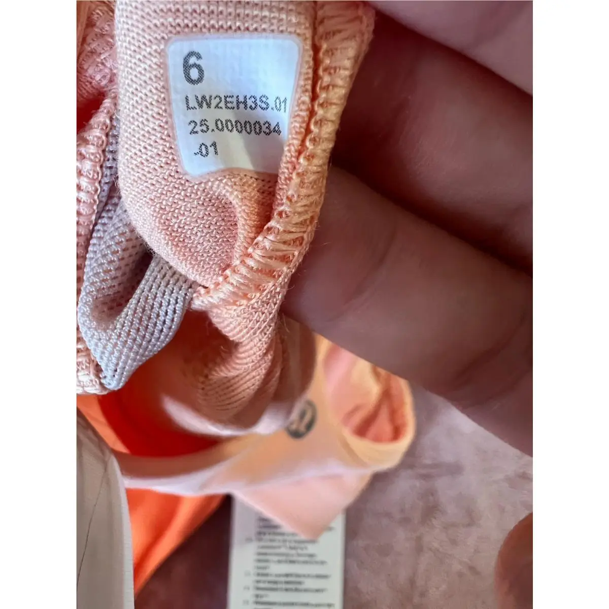 Lululemon clothing - Orange 2