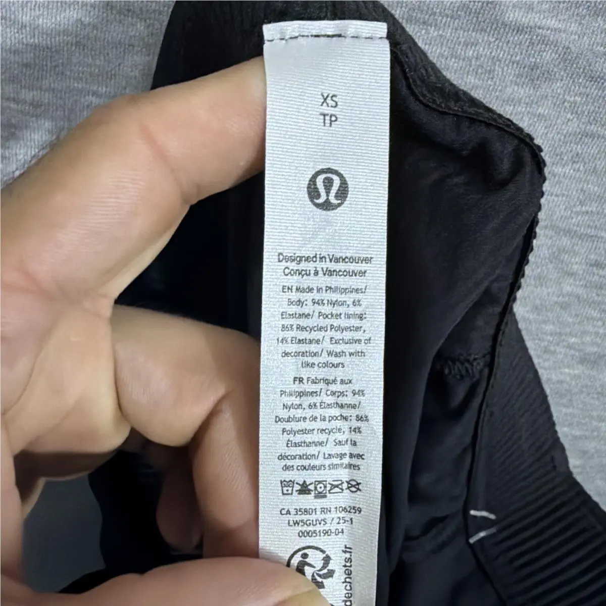 Lululemon clothing - Black 7