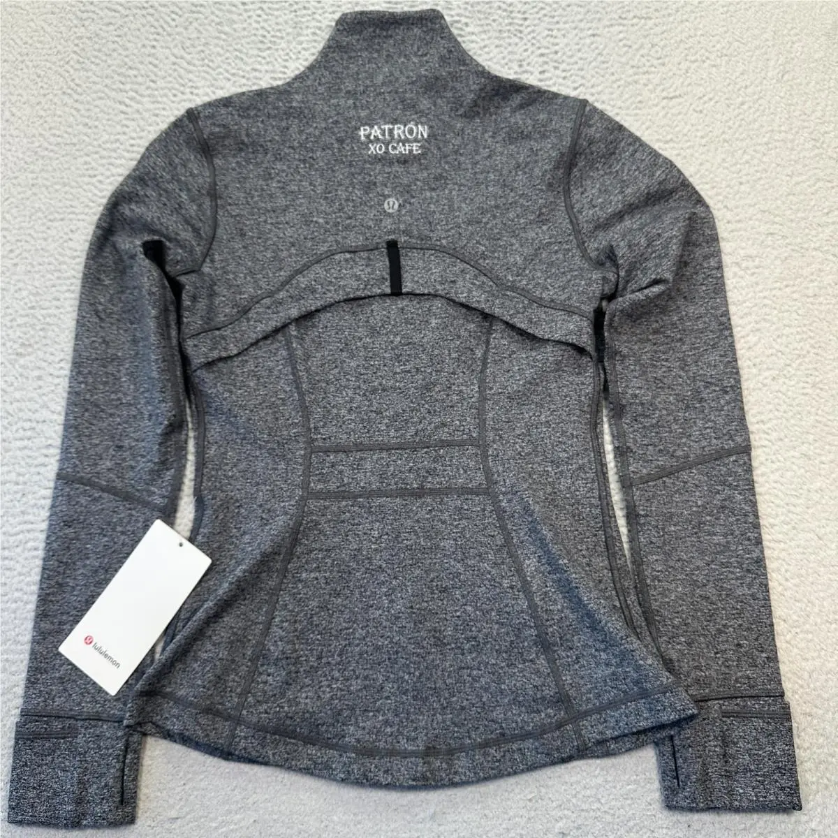 Lululemon Define Jacket Luon Heathered Gray Size 6 Patron XO Cafe