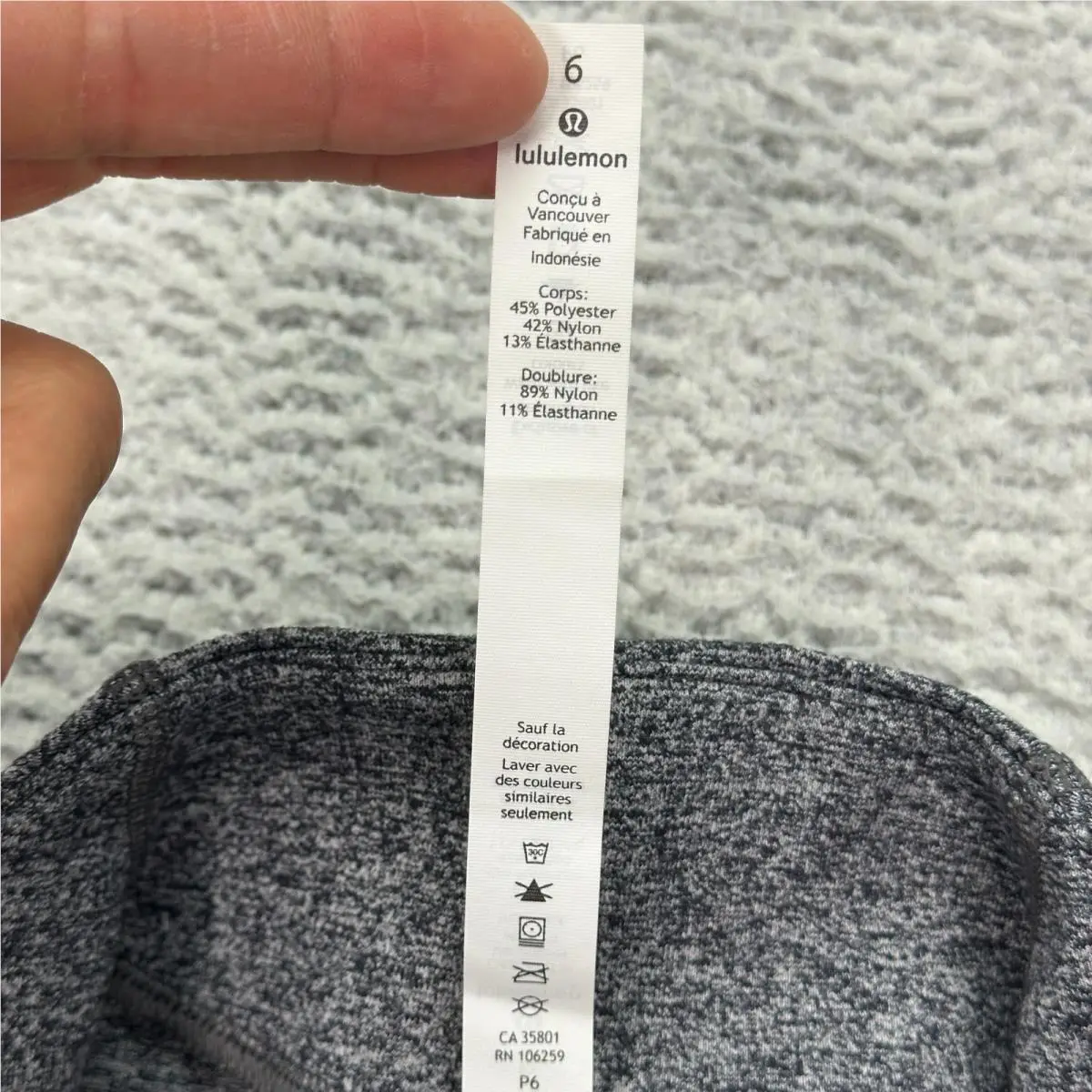 Lululemon clothing - Lululemon Define Jacket Luon - Define Jacket Luon - LW4AWCS HBLK - Gray 7