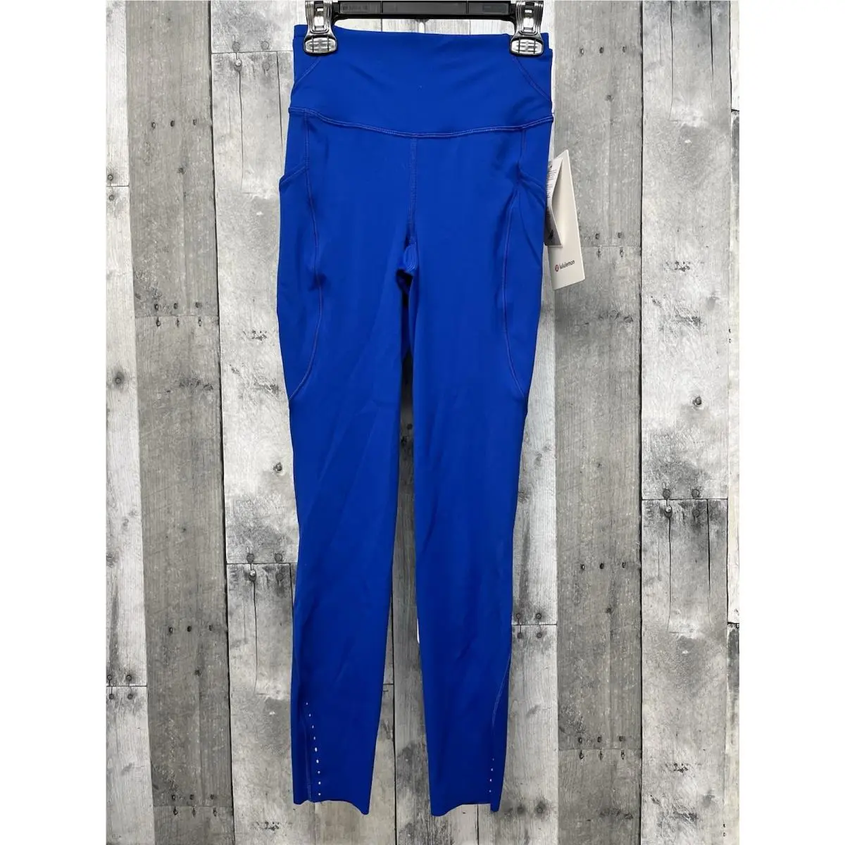 Lululemon Fast Free High-rise 25” 5 Pocket Leggings Beach Ball Blue Size 2