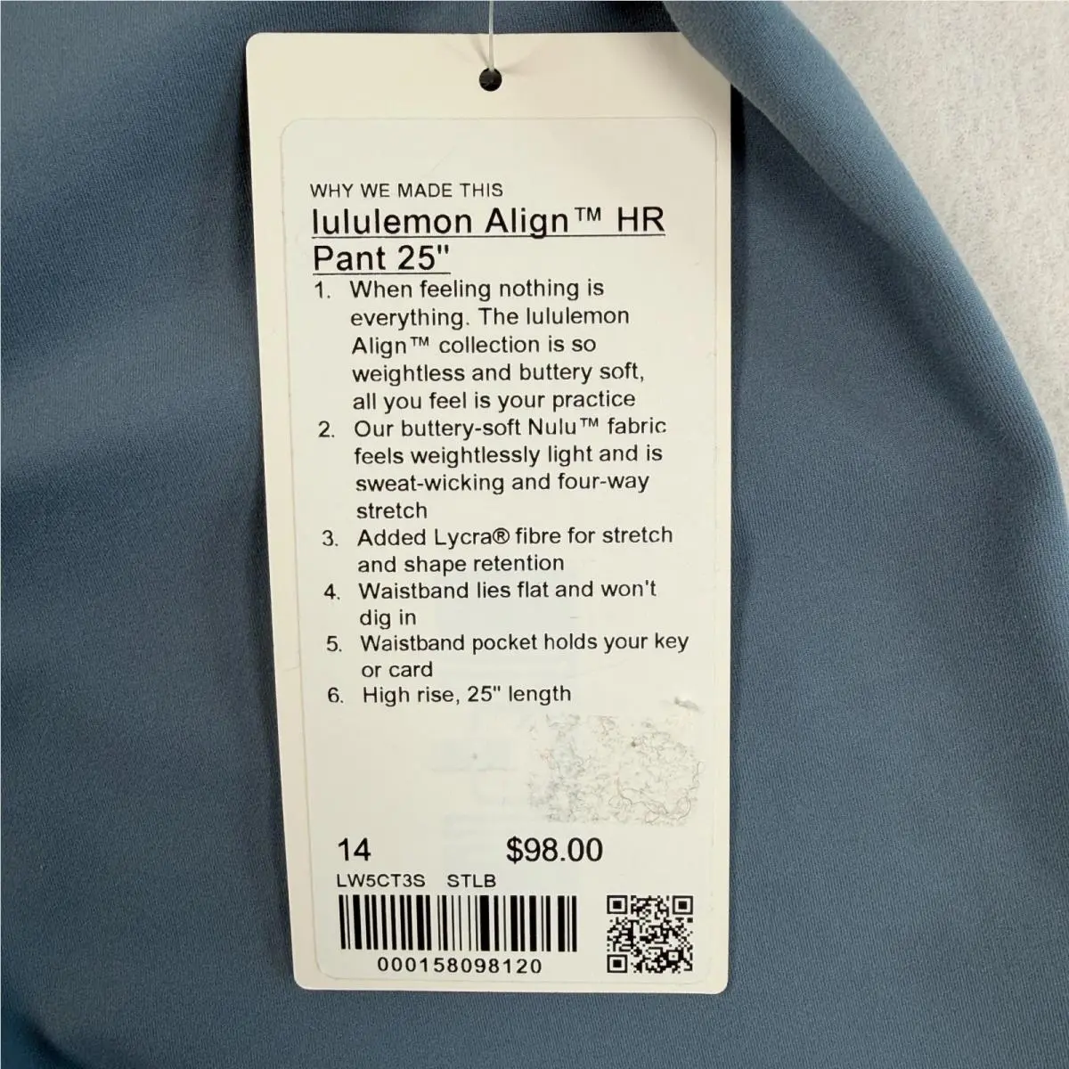 Lululemon clothing - Blue 2