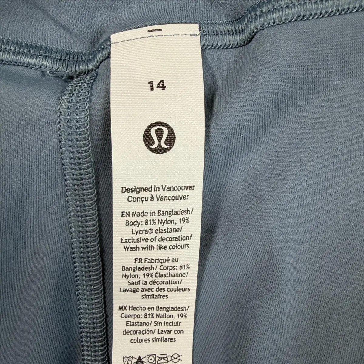 Lululemon clothing - Blue 3