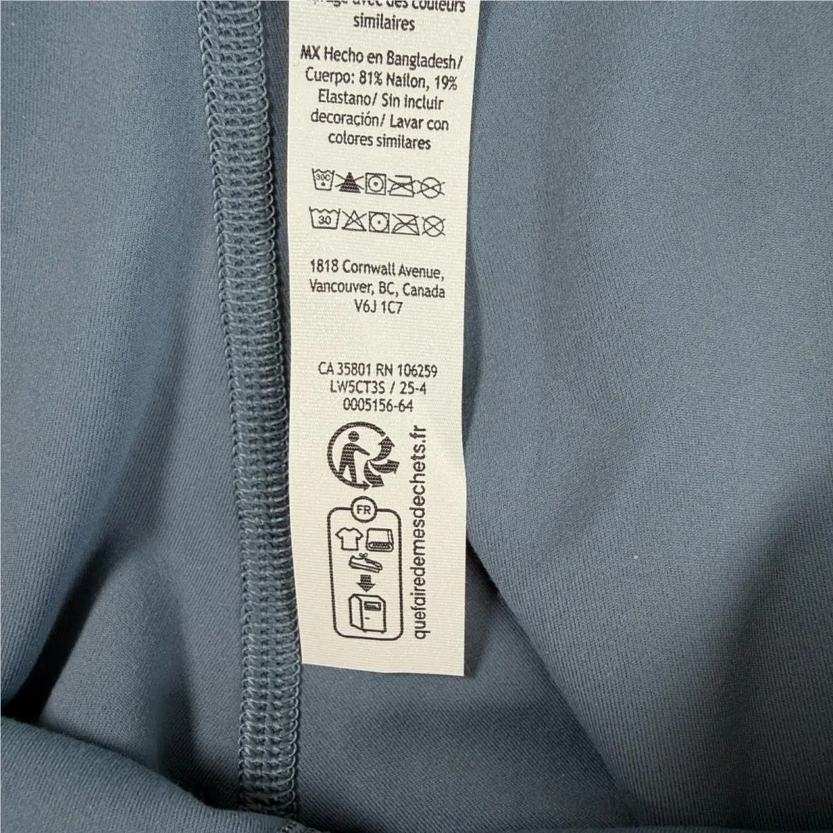 Lululemon clothing - Blue 4