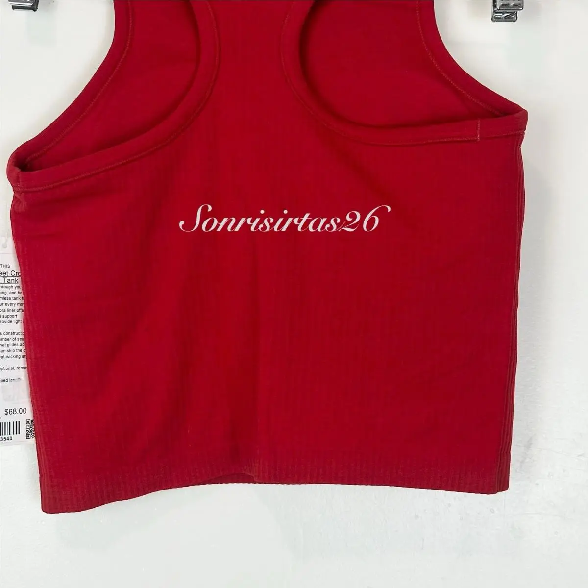 Lululemon clothing - Lululemon Ebb to Street CLBU - Red 6