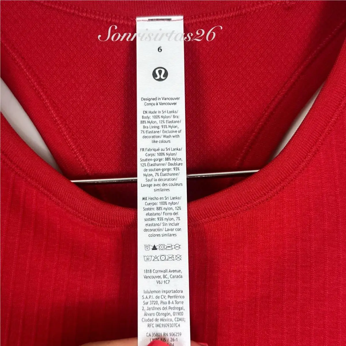 Lululemon clothing - Lululemon Ebb to Street CLBU - Red 0