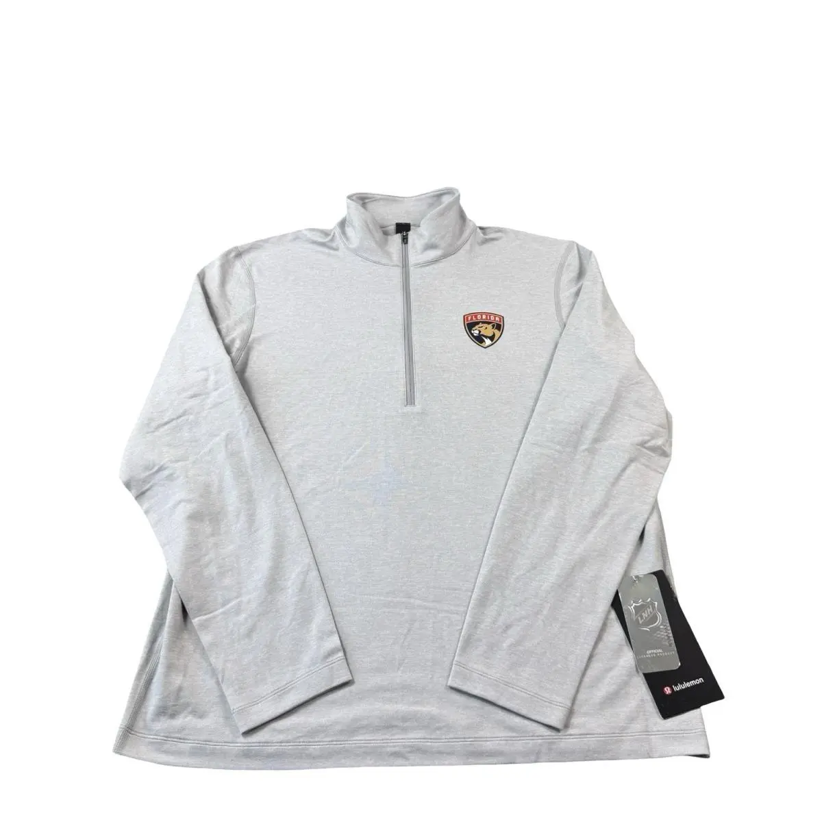 Lululemon Gray Florida Panthers Nhl Soft Jersey Knit Pullover Size M