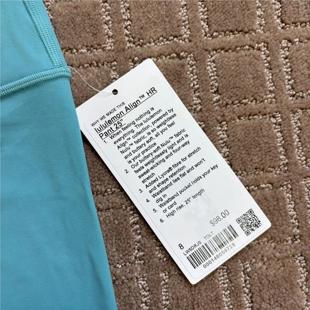 Lululemon clothing - Blue 1