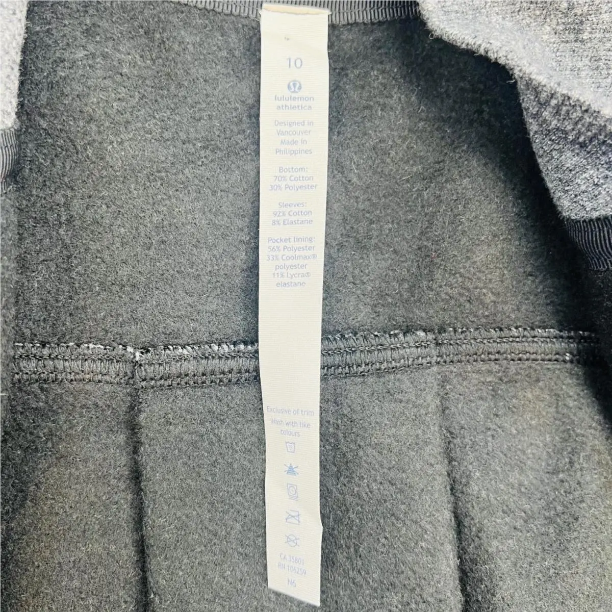 Lululemon clothing - Gray 3