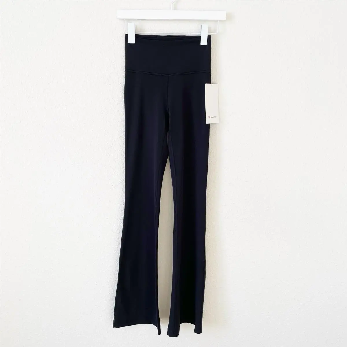Lululemon Groove Shr Nulu Flared Pant Black Size 2 Regular Athleisure Retro