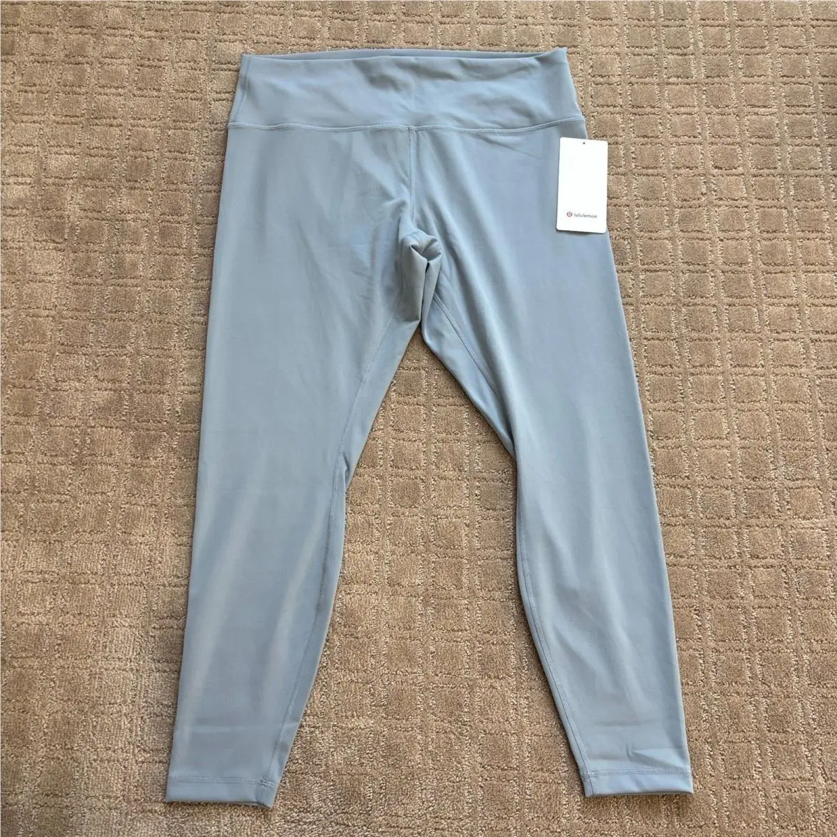 Lululemon Wunder Train High Rise Tight Legging Women`s 18 Gray 28 Length