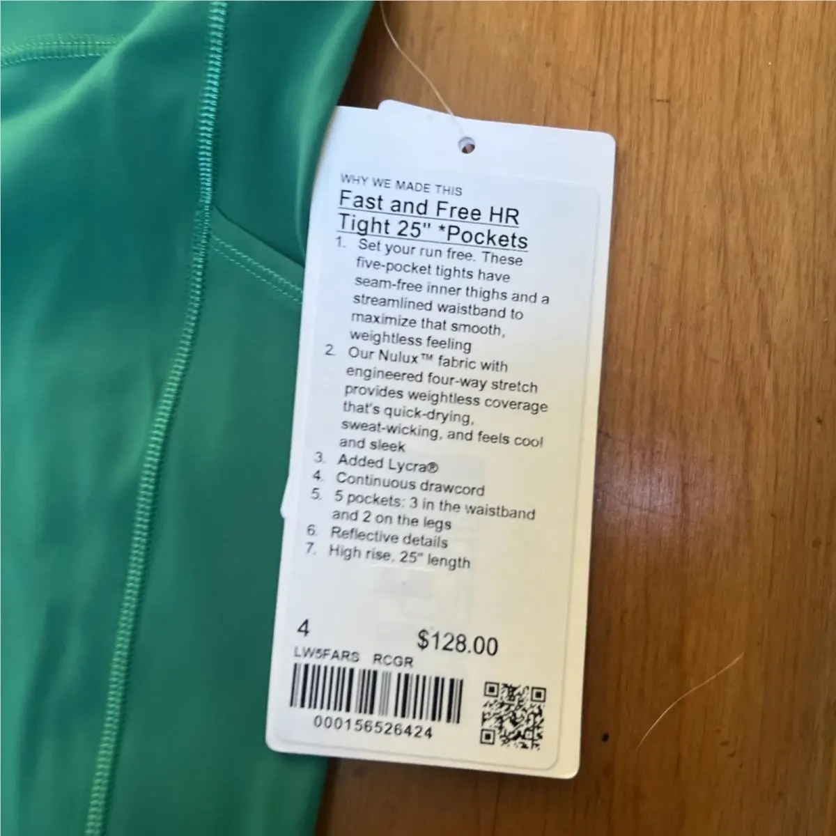 Lululemon clothing - Green 0