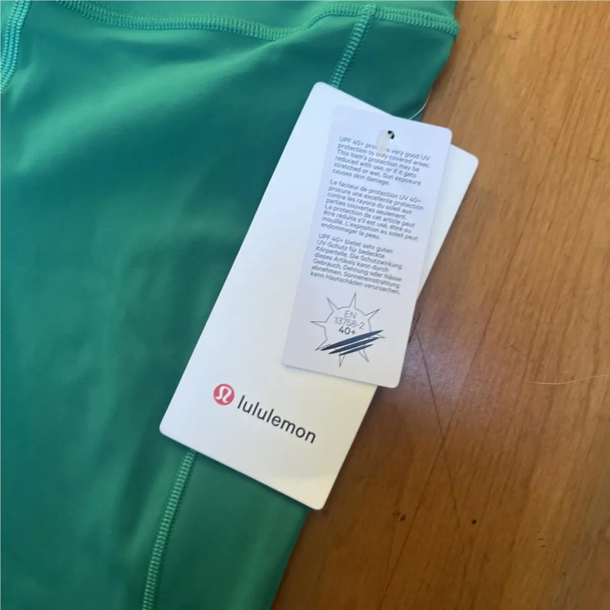 Lululemon clothing - Green 1