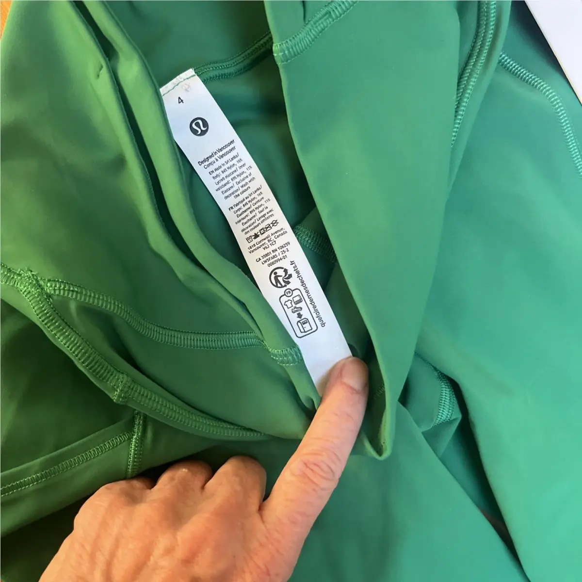Lululemon clothing - Green 4