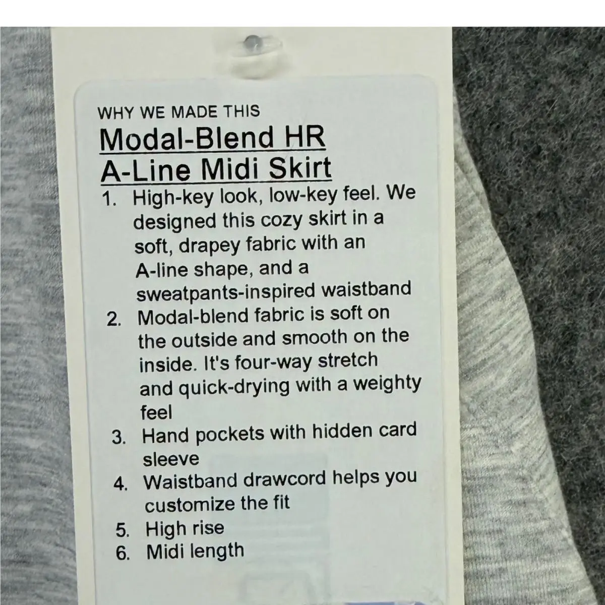 Lululemon clothing - Gray 10