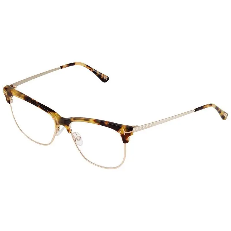 Tom Ford Eyeglasses w TF Clamshell Case - FT5546B 056 - Havana 54-14-140