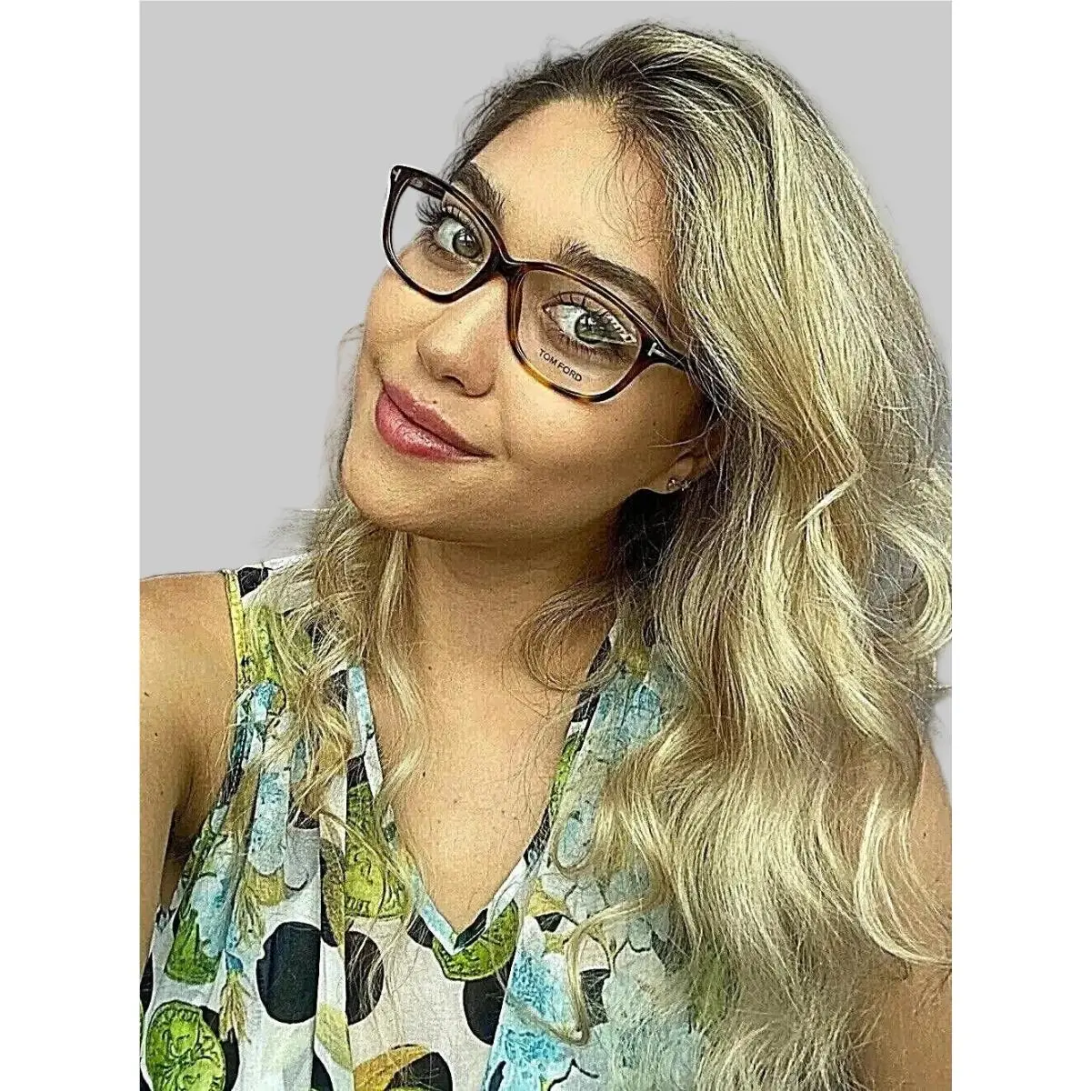 Tom Ford TF0565316 54mm Brown Women`s Eyeglasses Frame Italy