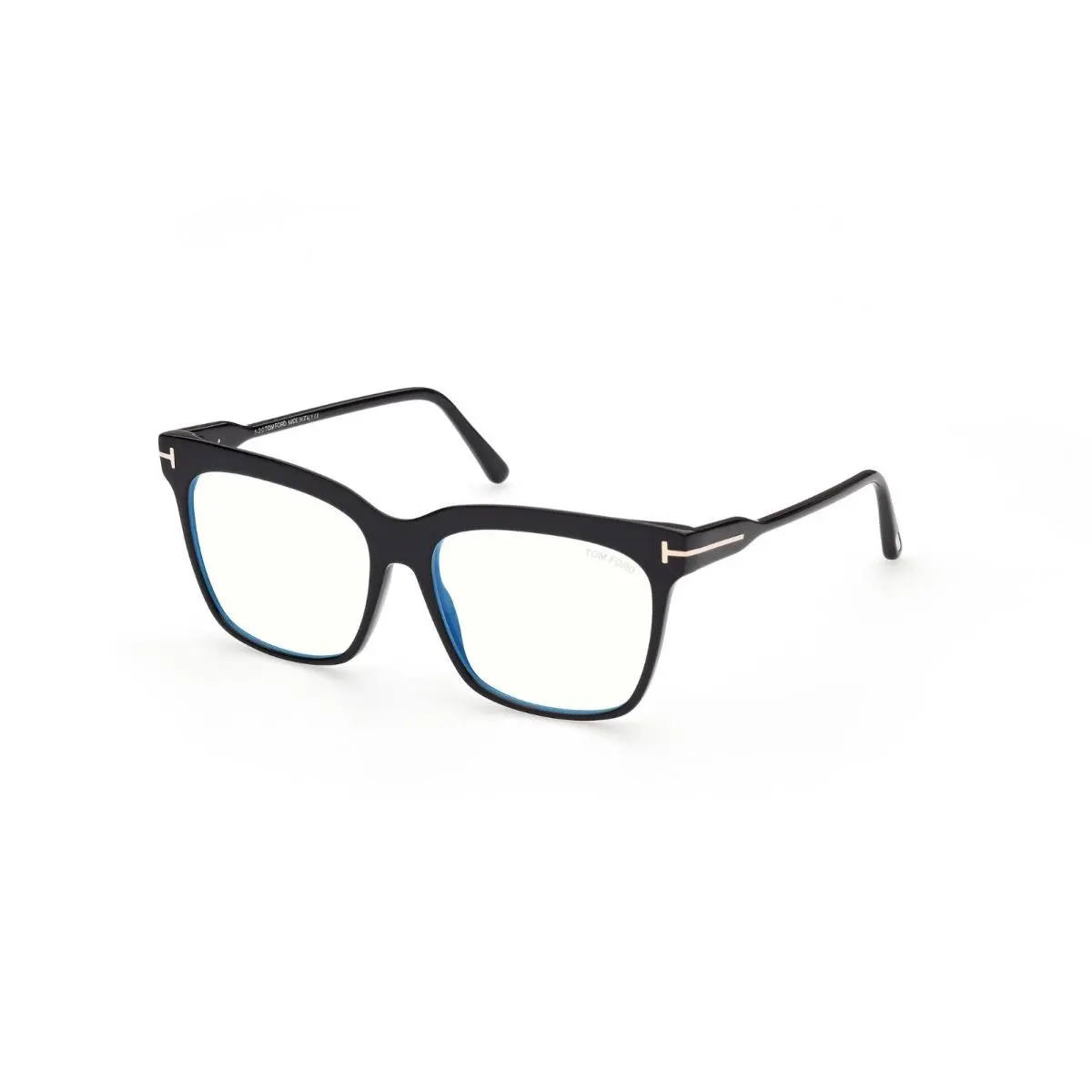 Tom Ford Eyeglasses w TF Hard Case - FT5768B 001 - Shiny Black 54-15-140