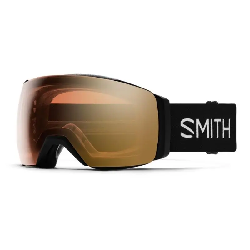 Smith I/o Mag XL Goggles Chromapop Magnetic Lens Change Black - CP Photochromic Gold Mirror + CP Blue Sensor Mirror by Smith Optics