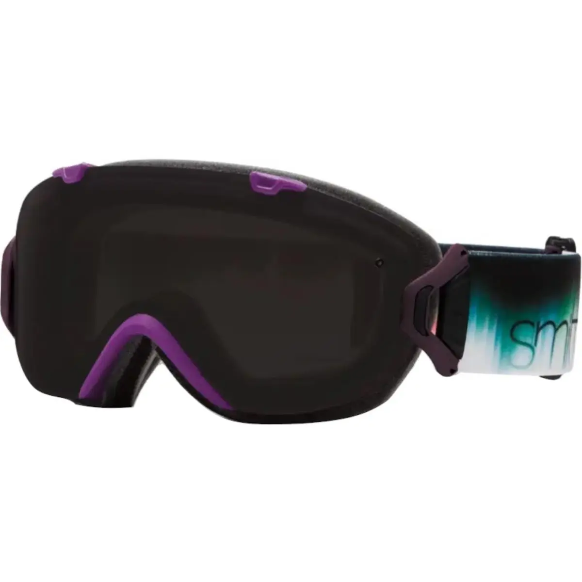 Smith Optics Adult Ios Snow Violet Ombre/blackout Red Sensor One Size Goggles