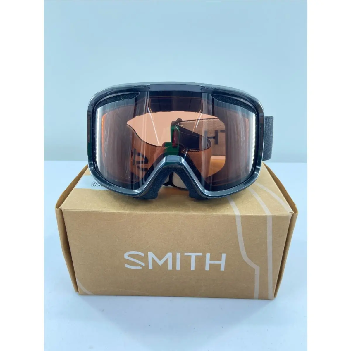 Smith Frontier Snow Goggles- Black- RC36- Medium Fit