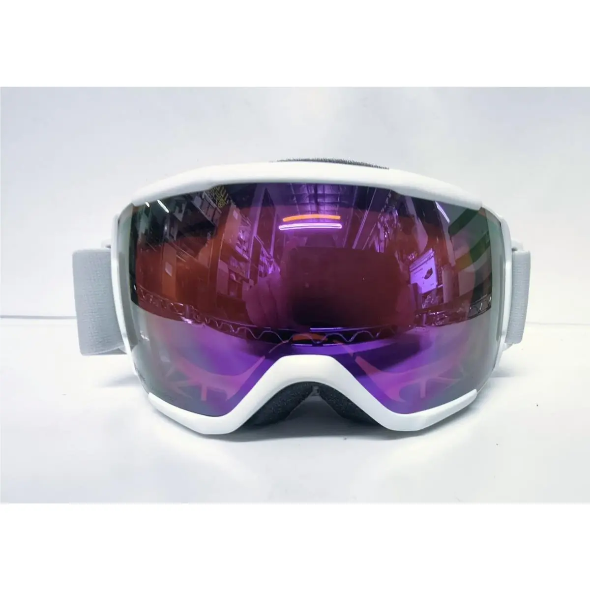 Smith Snow Showcase Otg White Vapor Frame / Chromapop Everyday Rose Gold Mirror