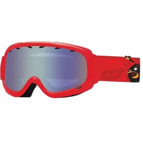 Smith Optics Youth Gambler Snow Red Angry Birds/blue Sensor Mirror OS Goggles
