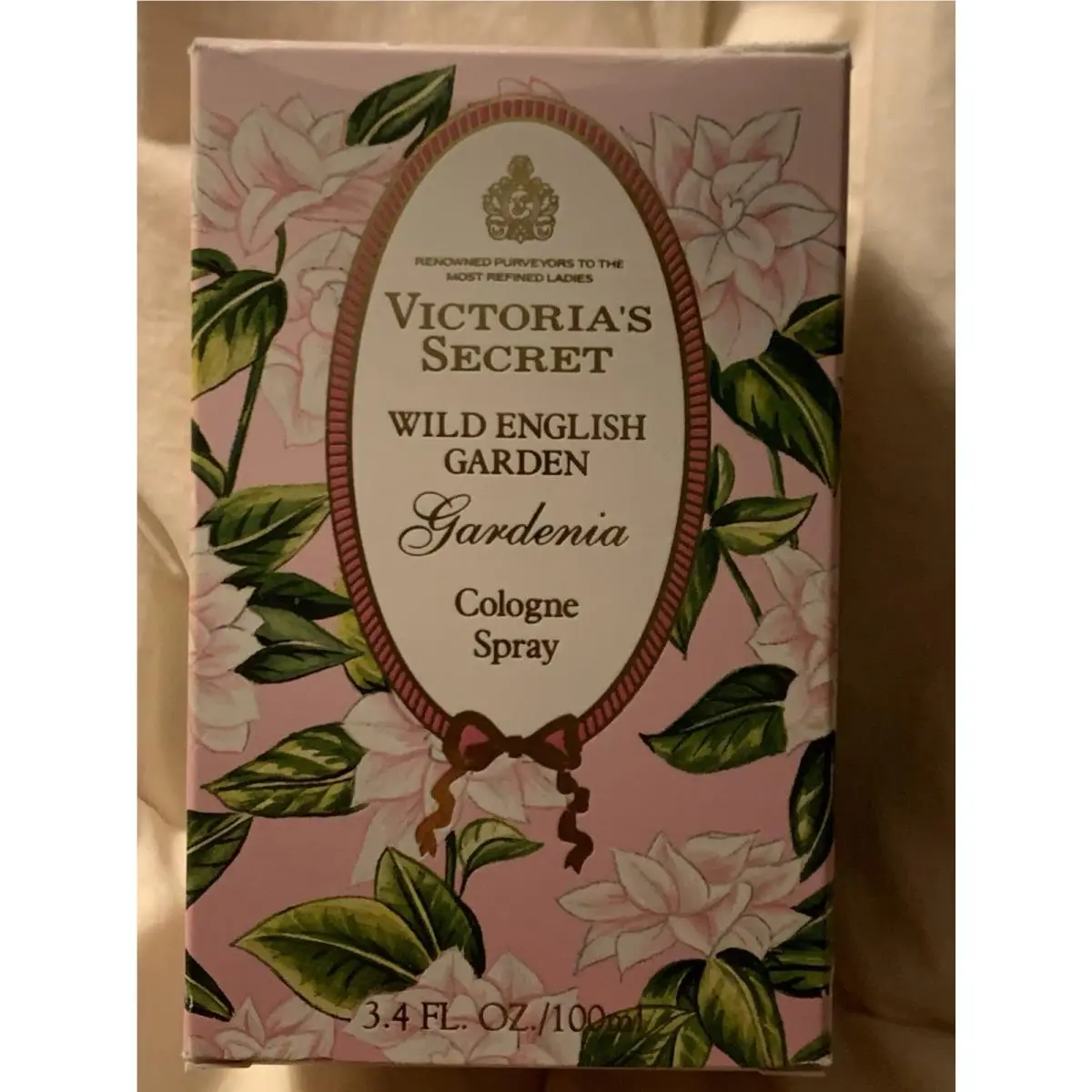 Vintage Victoria`s Secret Wild English Garden Gardenia 3.4oz 100ml Cologne Spray