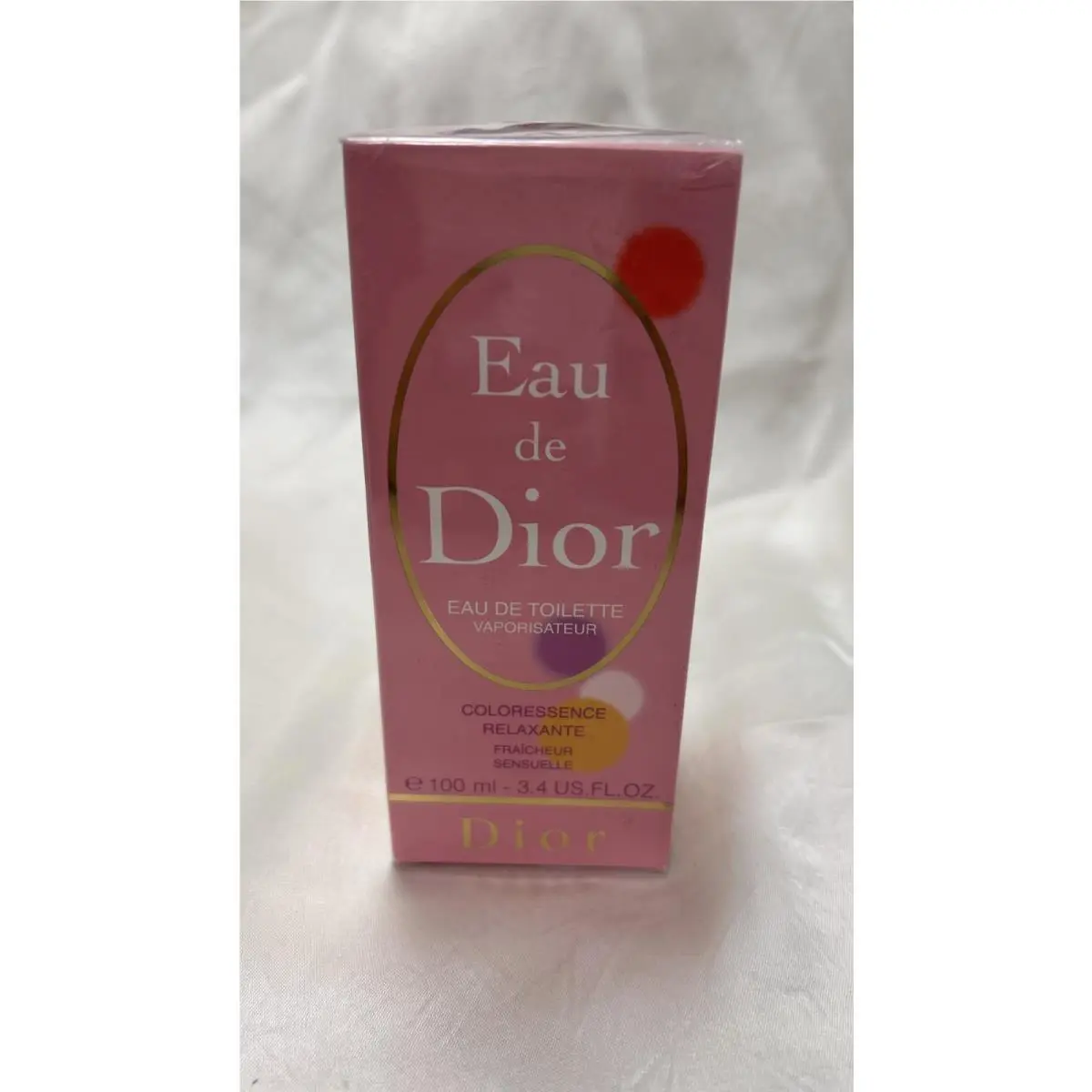 Eau DE Dior Coloressence Relaxante Fraicher Sensuelle Edt 100ML Spray