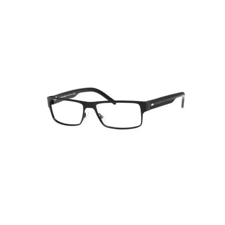 Dior 0188 Pdc Matte Black Stainless Steel Jagged Edge Unisex Eyeglasses