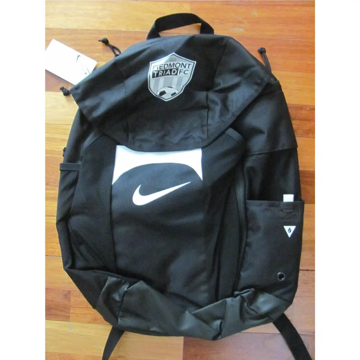 Piedmont Triad FC Soccer Club Nike Academy Club Team Backpack Black Futbol