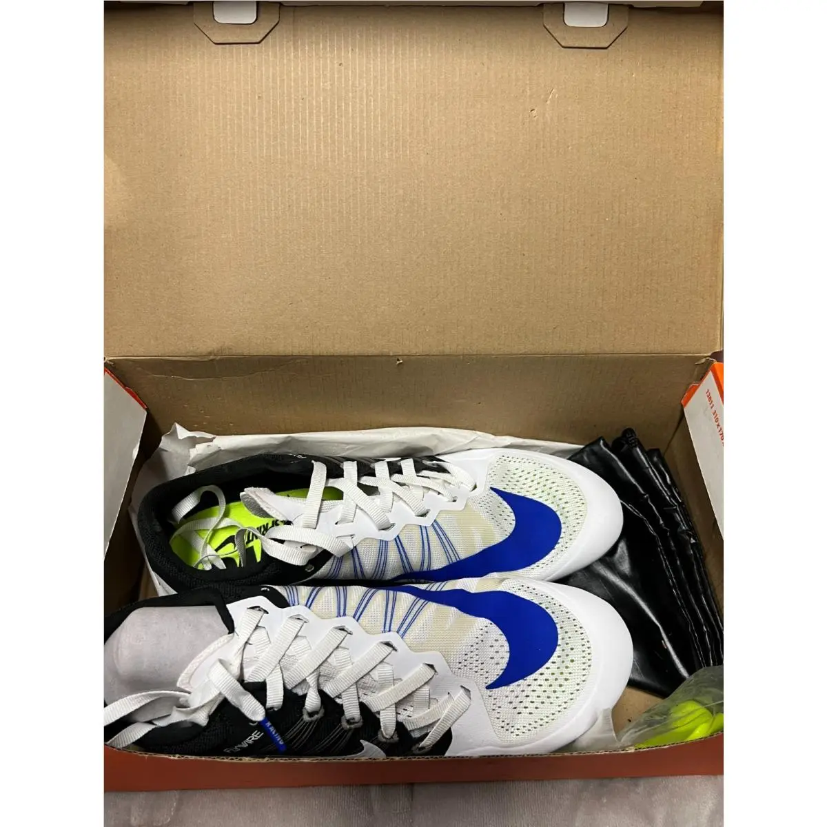 Nike shoes - Nike Zoom Victory - Zoom Victory - 705373-100 - White/Racer Blue-Black 0