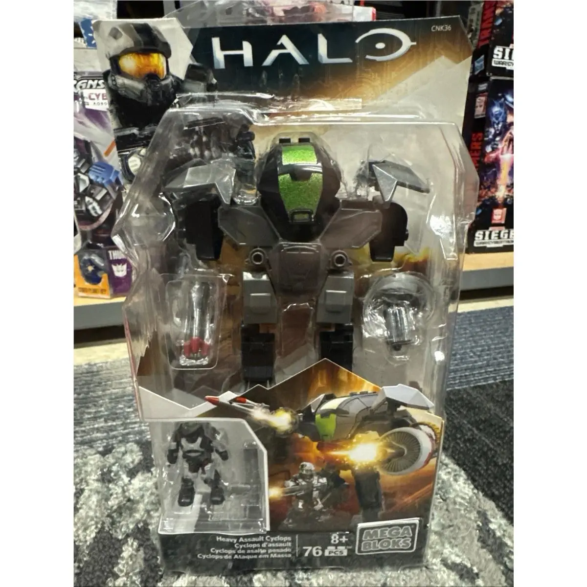 Halo Mega Bloks Heavy Assault Cyclops
