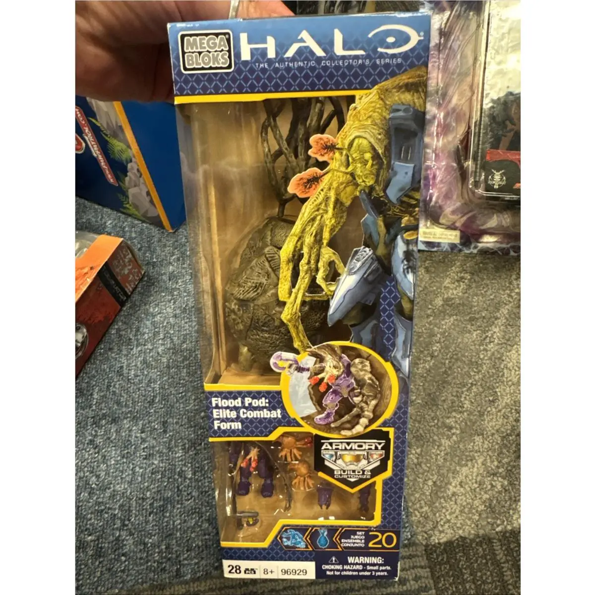 Halo Mega Bloks 96929 Flood Pod: Elite Combat Form 2011