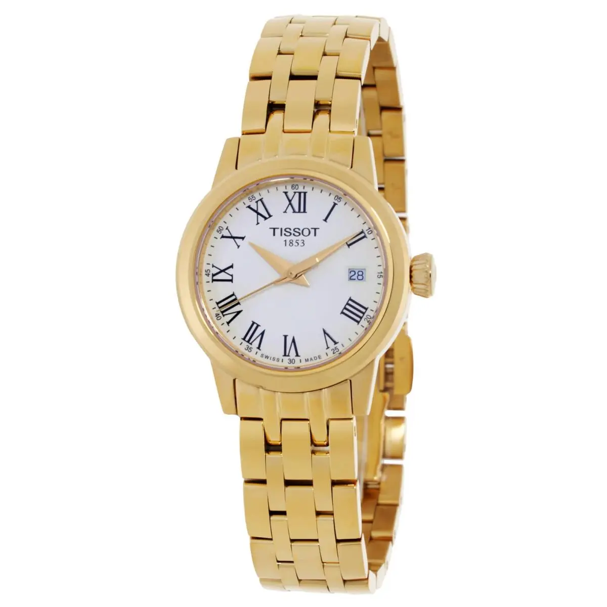 Tissot Classic Dream Quartz Ivory Dial Ladies Watch T1292103326300