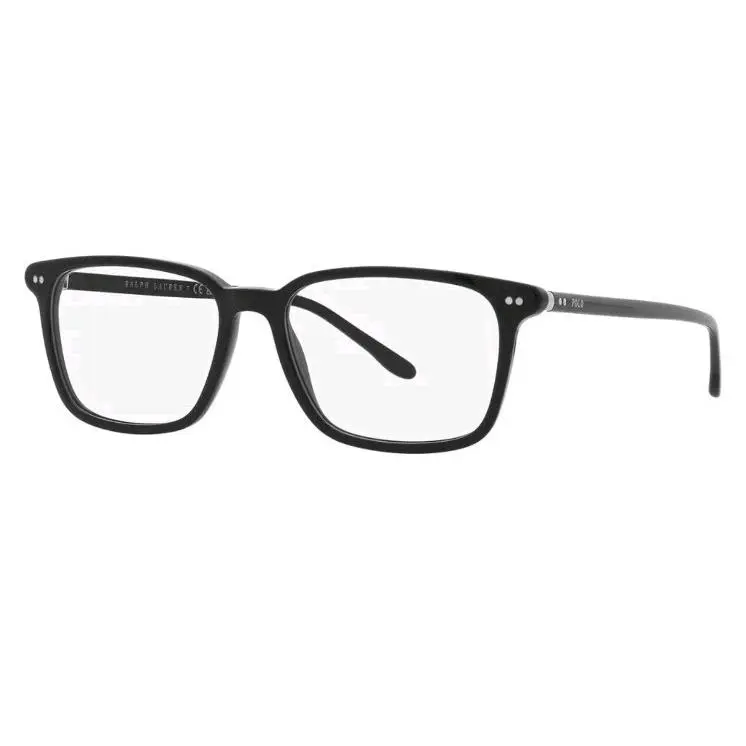 Polo Ralph Lauren Man Square Eyeglasses PH2259 5001 Shiny Black 56mm