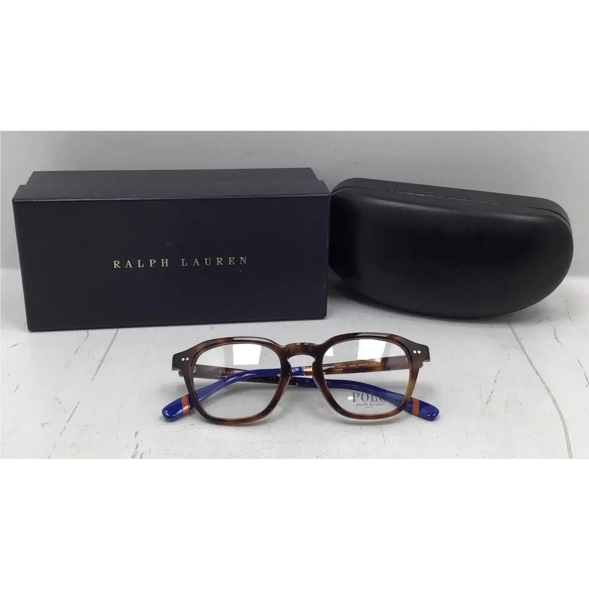 Polo Ralph Lauren Unisex PH2278D Tortoise Eyeglasses with Demo Lenses Size 49