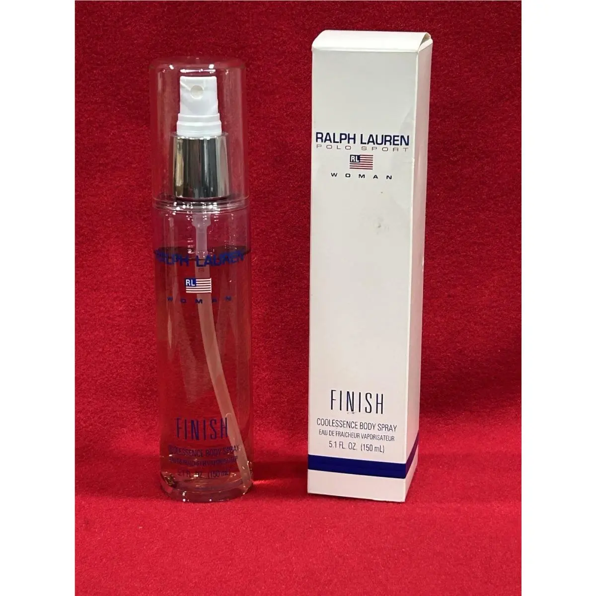 Ralph Lauren Polo Sport Women Finish Spray 150ml 5.1 Fl Oz W/box