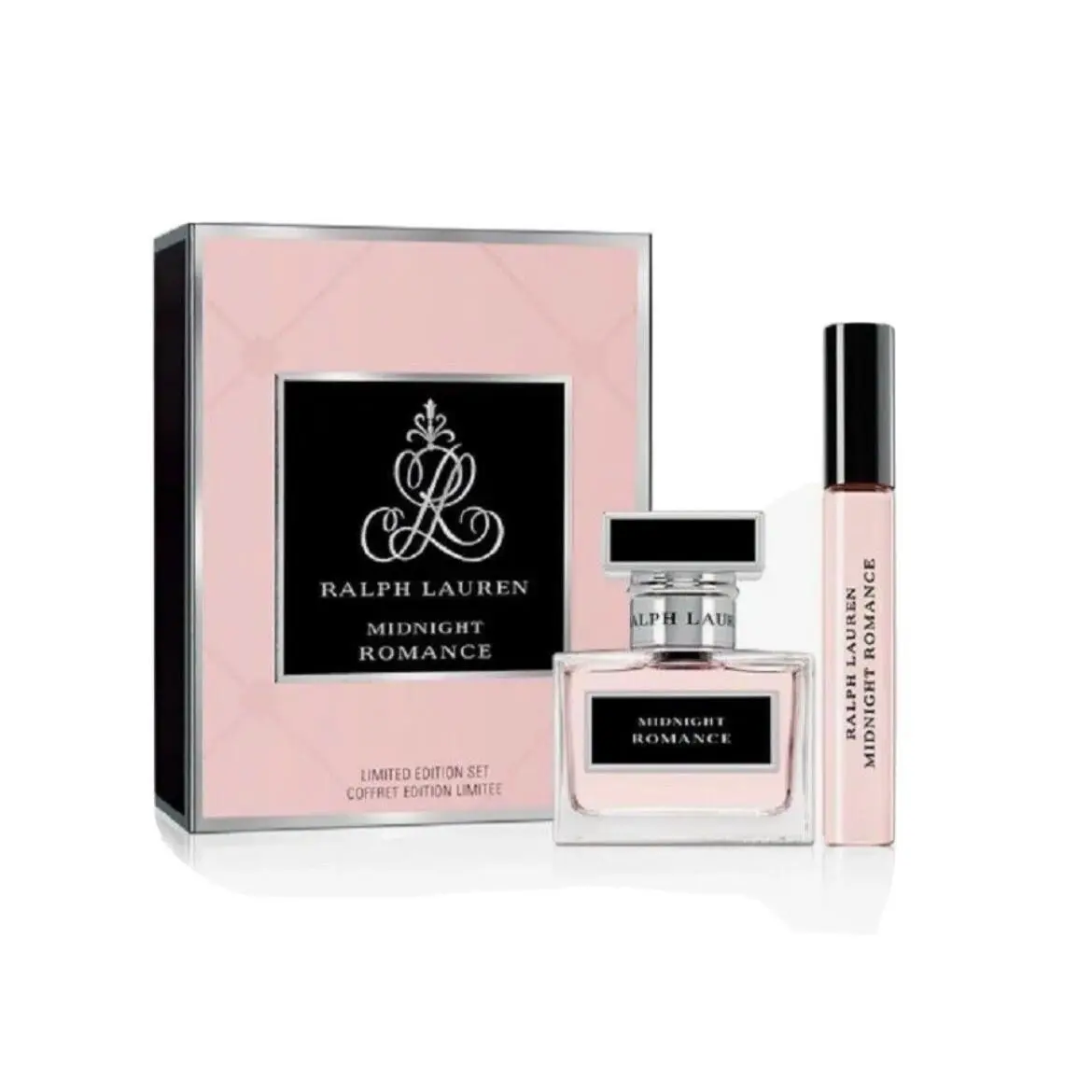 Midnight Romance Perfume Ralph Lauren 1.0 Oz 30 ml Edp Spray 0.34 Oz Rollerball