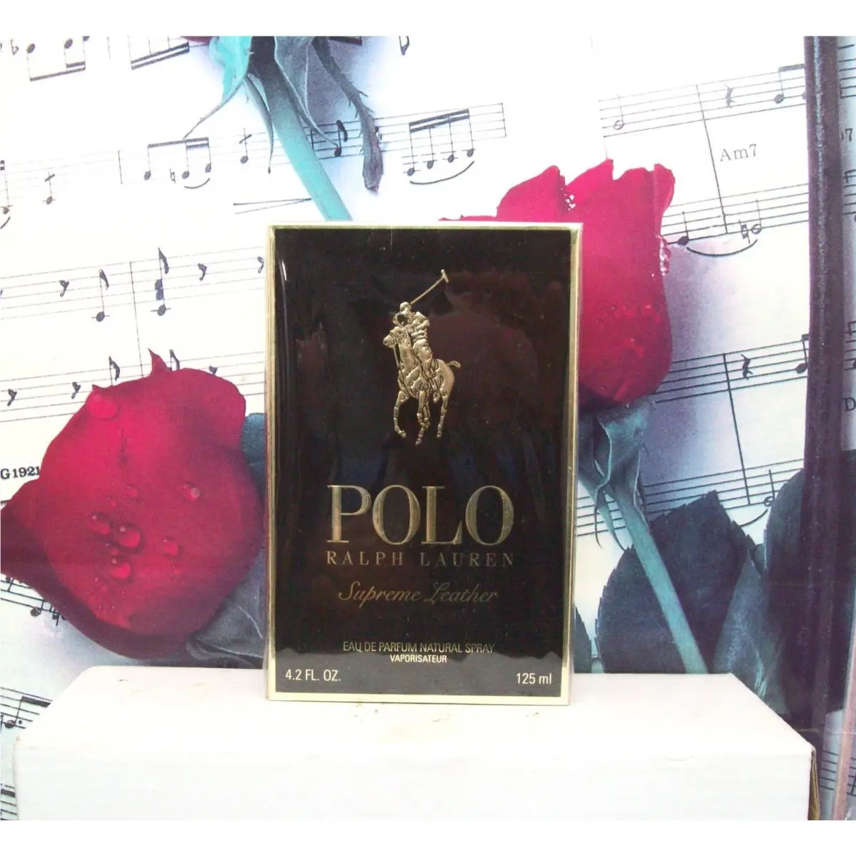 Polo Supreme Leather 4.2 Oz. Edp Spray. Box by Ralph Lauren