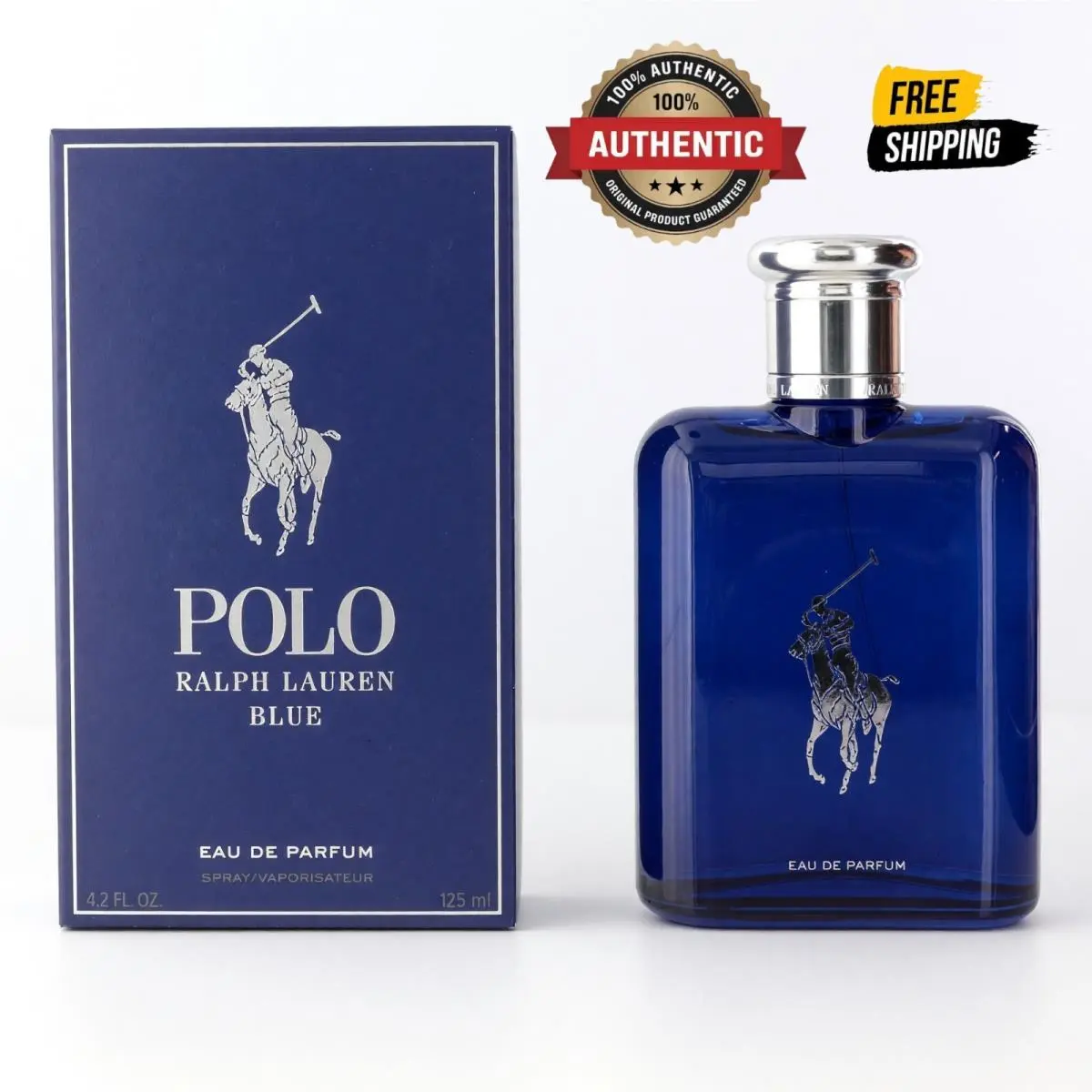 Polo Blue by Ralph Lauren 4.2 oz Edp Spray For Men