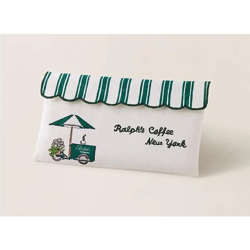 Ralph Lauren Ralph`s Coffee Zipper Pouch Bag