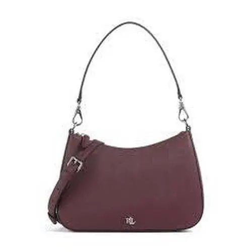 Lauren Ralph Lauren Danni Small Crosshatch Leather Slim Shoulder Bag OS Fall