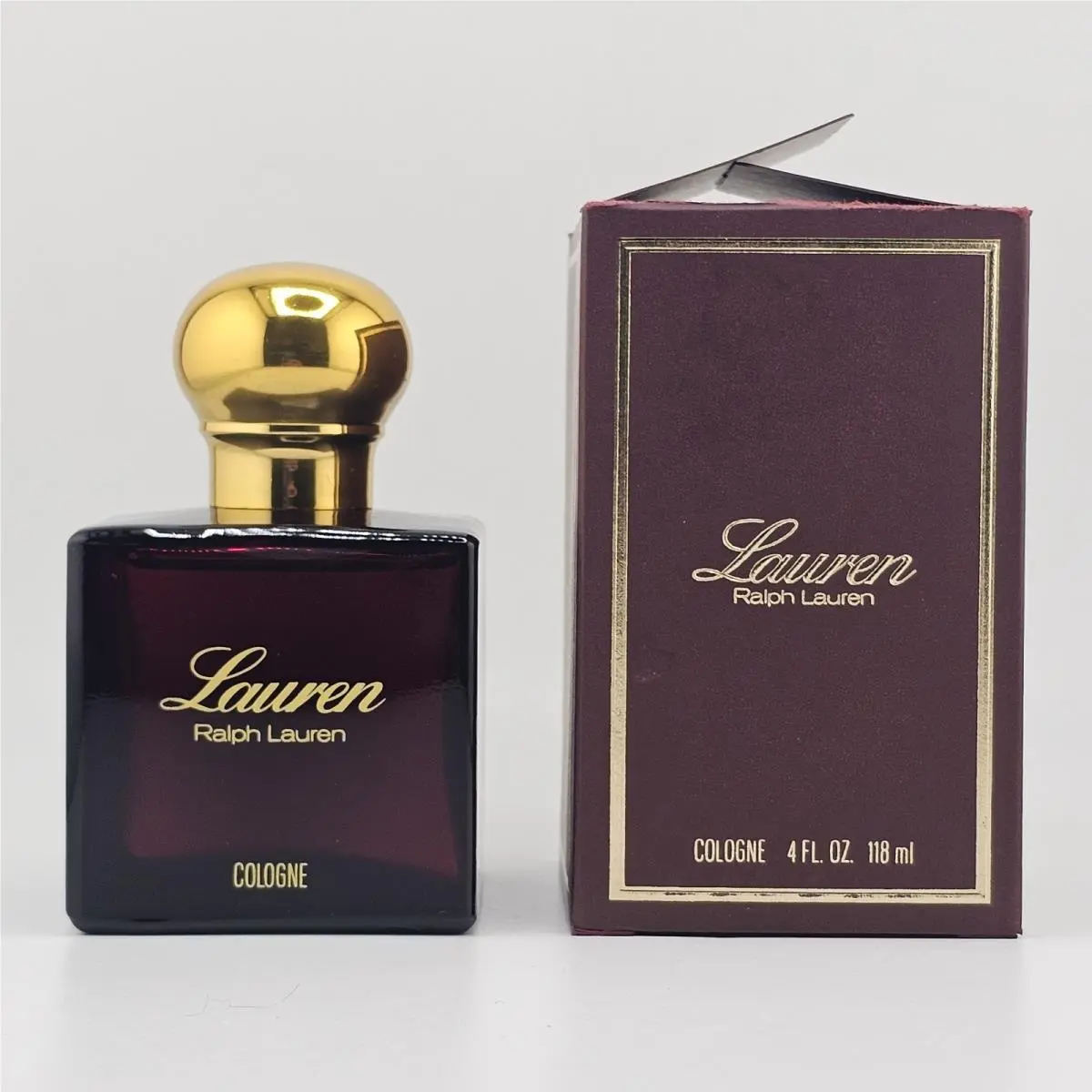 Ralph Lauren Lauren Eau de Cologne 118ml 4fl.oz. Splash Vintage Rare
