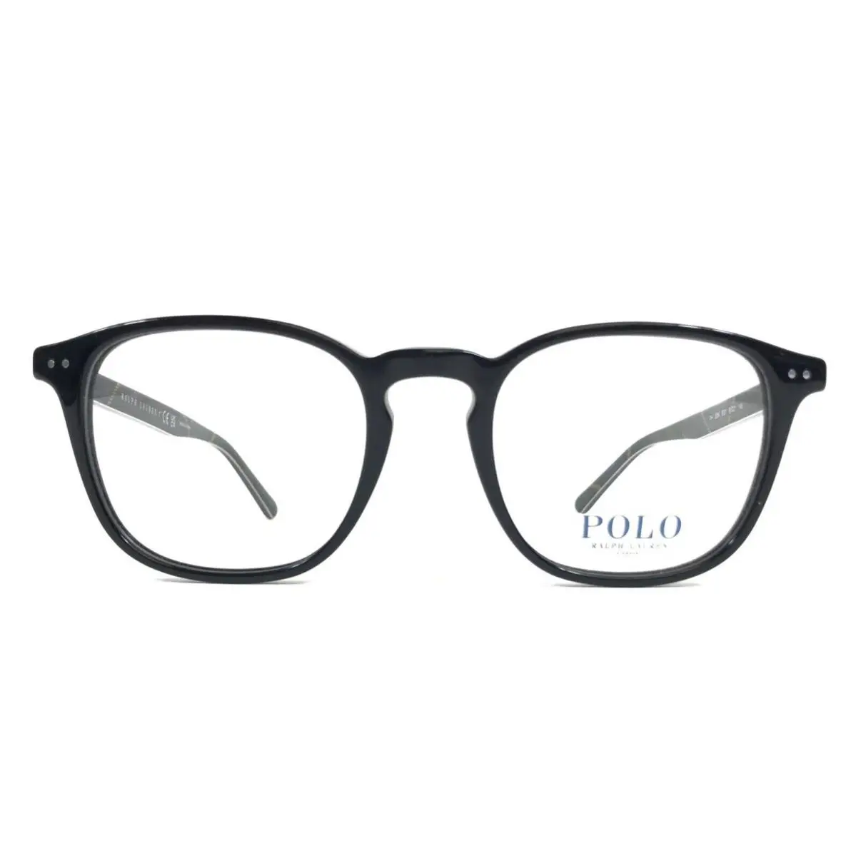 Polo Ralph Lauren Eyeglasses Frames PH2254 5001 Polished Black Plaid 51-21-145