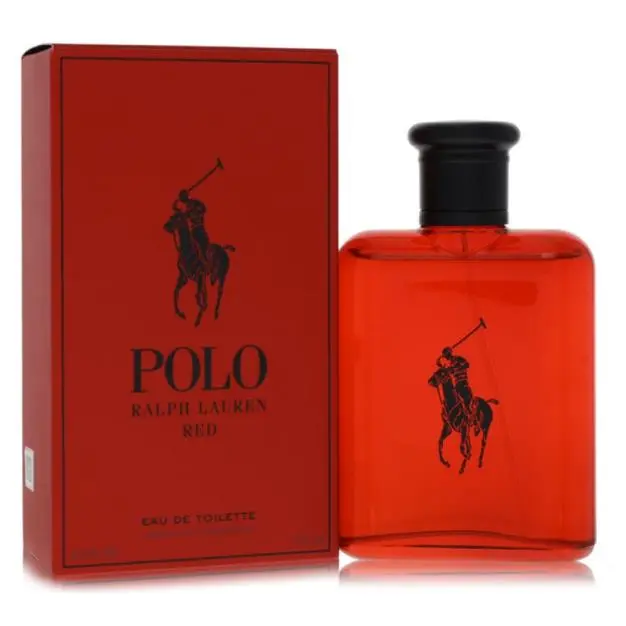 Polo Red Cologne By Ralph Lauren For Men 4.2 Oz Eau De Toilette Spray