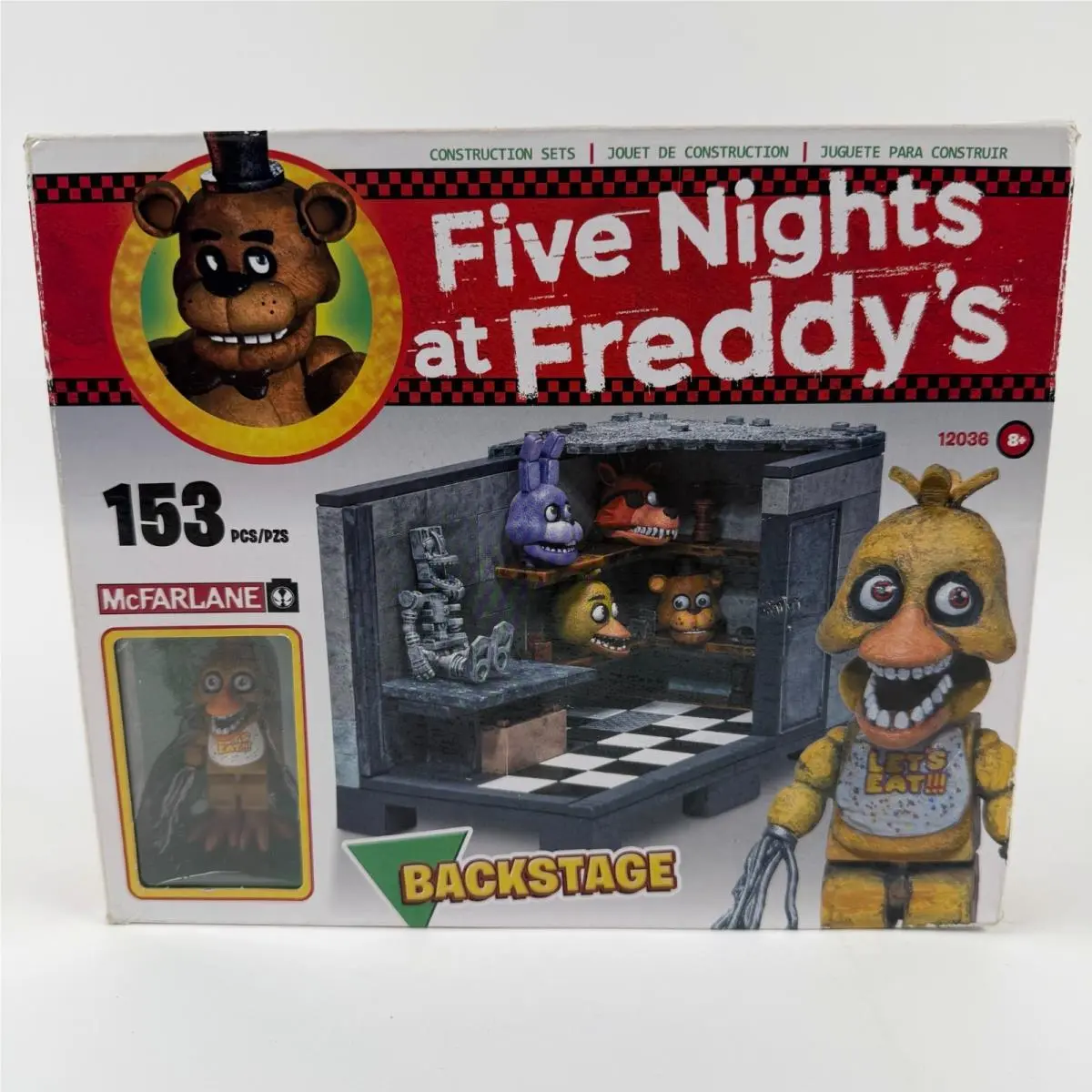 Five Nights AT Freddy`s Backstage 12036 2016 Mcfarlane