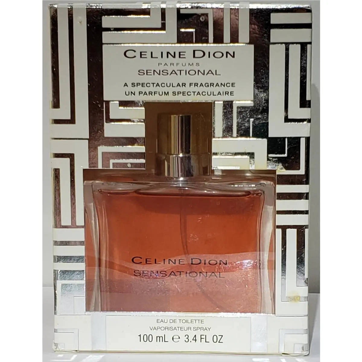 Celine Dion Sensational Eau de Toilette Edt Spray Perfume 3.4 fl oz